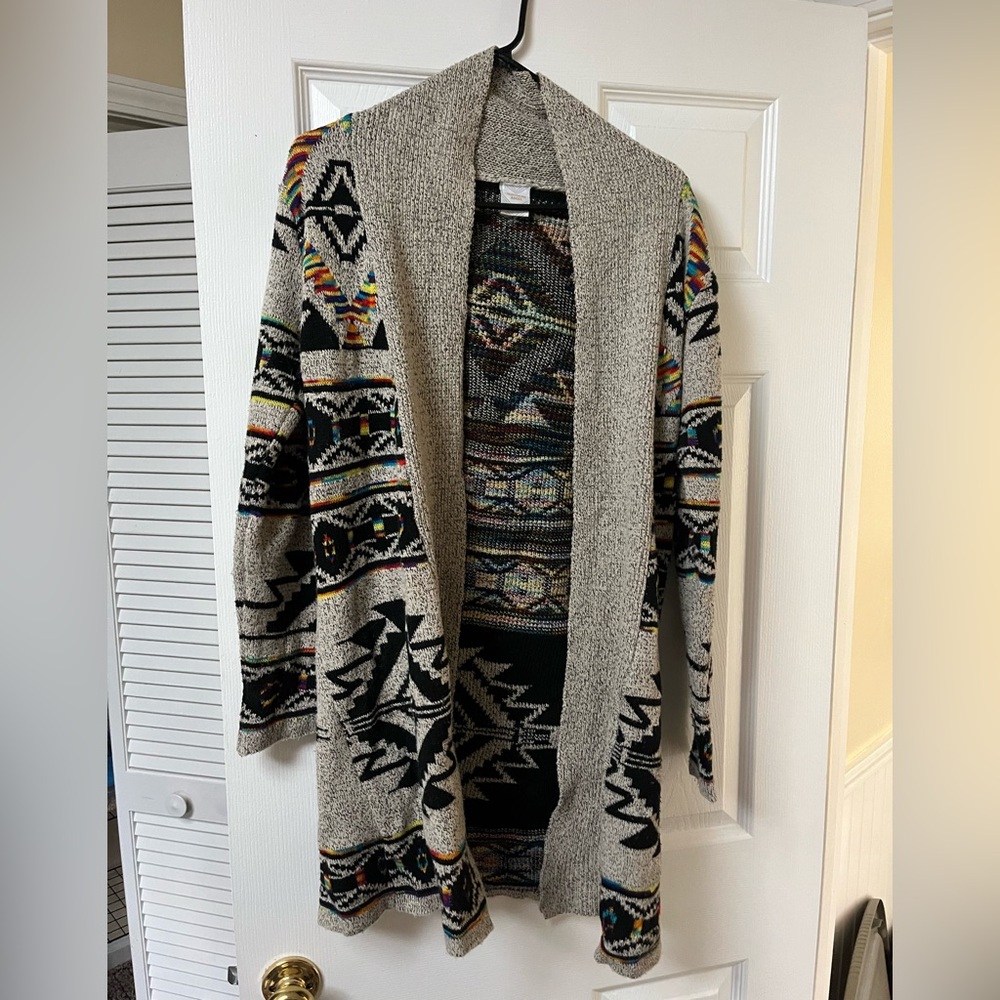 Multicolor Patterned Women's Sweater